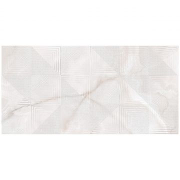 Керамическая плитка Керлайф Оникс белый глянцевая / Декор 31.5х63 см Onix blanco Kerlife
