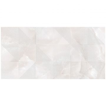 Керамическая плитка Керлайф Оникс белый глянцевая / Декор 31.5х63 см Onix blanco Kerlife