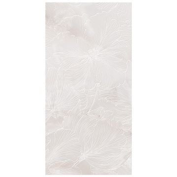 Керамическая плитка Керлайф Оникс белый цветы / Плитка 31.5х63 см Onix blanco fiori 33 9шт/кор Kerlife