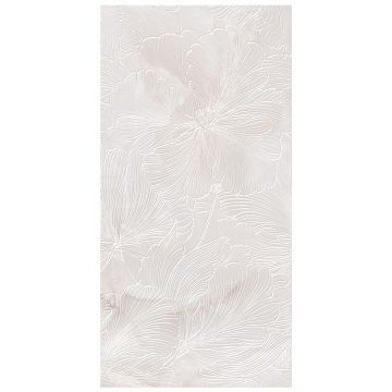 Керамическая плитка Керлайф Оникс белый цветы / Плитка 31.5х63 см Onix blanco fiori 33 9шт/кор Kerlife