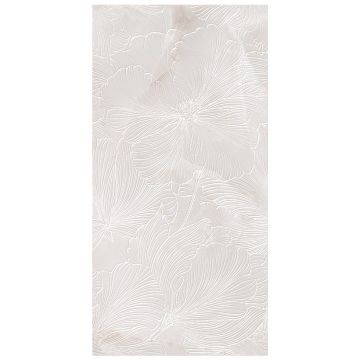 Керамическая плитка Керлайф Оникс белый цветы / Плитка 31.5х63 см Onix blanco fiori 33 9шт/кор Kerlife