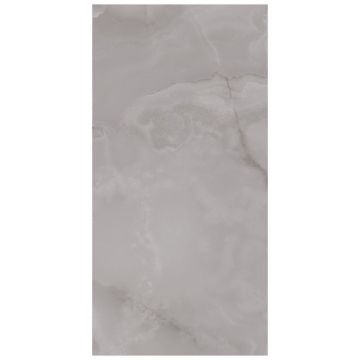 Керамическая плитка Керлайф Онкс серый глянцевая / Плитка 31.5х63 см Onix gris 49 Kerlife