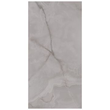 Керамическая плитка Керлайф Онкс серый глянцевая / Плитка 31.5х63 см Onix gris 49 Kerlife