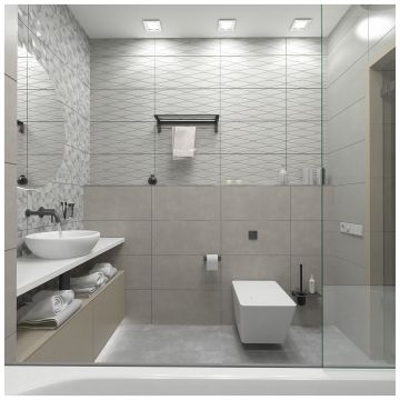 Керамическая плитка Керлайф Рим серый матовая / Плитка 42.0х42.0 см Roma grigio P Kerlife
