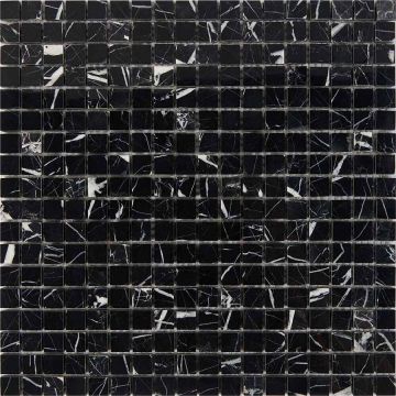 Мозаика Pixmosaic Мрамор Black majesty 30,5х30,5 см (PIX250)