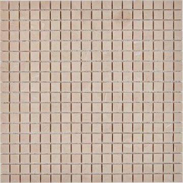 Мозаика Pixmosaic (Пиксмозаик) Мрамор Crema Nova 30,5х30,5 см (PIX229)