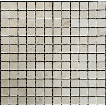 Мозаика Pixmosaic (Пиксмозаик) Мрамор Cappucino матовая 30,5х30,5 см (PIX323)