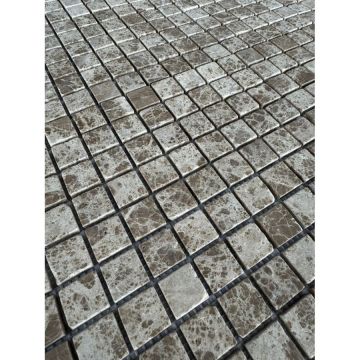 Мозаика Pixmosaic (Пиксмозаик) Light Emperador 30х30 см (PIX 802)