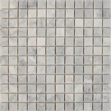 Мозаика Pixmosaic (Пиксмозаик) Мрамор Bianco carrara 30,5х30,5 см (PIX240)