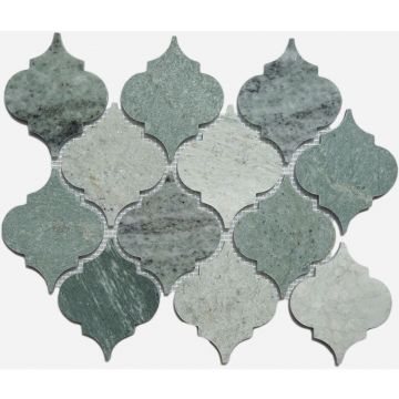 Декор Orro Mosaic (Орро Мозаик) Rovena Green 25х33 см
