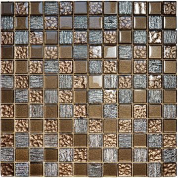 Мозаика Orro Mosaic Gloss Brown 30х30 см