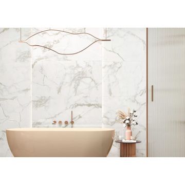 Керамогранит New Trend (Нью Тренд) Calacatta Arabesque полированный 60х120 см 60120ARS01P