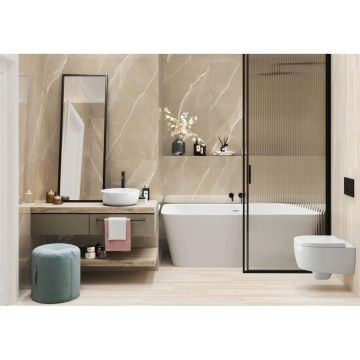 Керамогранит New Trend (Нью Тренд) Essential Marron полированный 60х120 см 60120ESE21P