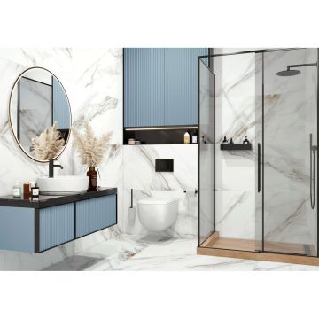 Керамогранит New Trend (Нью Тренд) Calacatta Andrea матовый карвинг 30х60 см D30019M