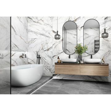 Керамогранит New Trend (Нью Тренд) Carrara Cersei матовый карвинг 30х60 см D30020M