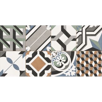 Плитка настенная New Trend (Нью Тренд) Design Art Mix 1 30х60х0,9 см WT36DST55