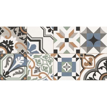 Плитка настенная New Trend (Нью Тренд) Design Art Mix 1 30х60х0,9 см WT36DST55