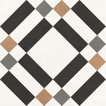 Керамогранит New Trend (Нью Тренд) Design Mix 1 матовый 20х20х0,8 см GP2020DMX31