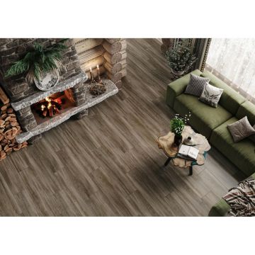 Керамогранит New Trend (Нью Тренд) Exotic Wood Marron sugar-эффект 20х90 см GP2090EXC21R
