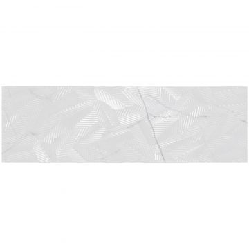Декор Апаричи Vivid 99,55х29,75 см белый, серый глянцевая ACV000005, White Calacatta Floret, Aparici
