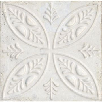 Декор Aparici (Апаричи) Aged White Ornato 20х20 см