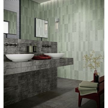 Керамическая плитка Aparici (Апаричи) Uptown Lead Toki 7.40x29.75 см