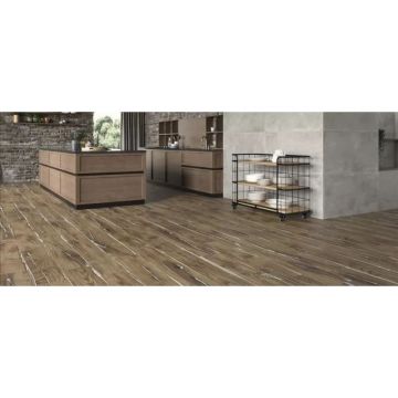 Керамогранит Stn Ceramica (Стн Керамика) Vertige Wengue Mix Rect 23х120 см, ректификат