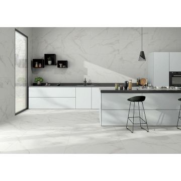 Керамогранит Stn Ceramica (Стн Керамика) P.E. Lumiere White MT. Rect. 100x100 см, ректификат (924088)