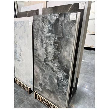 Керамогранит Стн Керамика Scarlet 120х60 см серый, черный, Black Pul Rect, Stn Ceramica