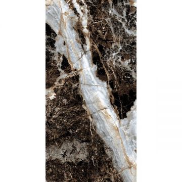 Керамогранит Italica (Италика) Kvill Black High Glossy 60x120 см