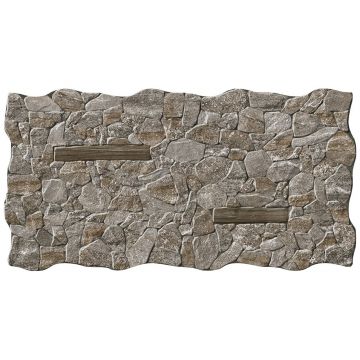 Керамогранит Porcelanicos HDC Castle Noce 33,3х68 см серый матовая 202546