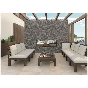 Керамогранит Porcelanicos HDC Vulcano Dark 25х33 см черный матовая 201969