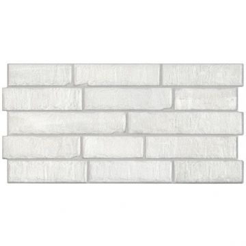 Керамогранит Porcelanicos HDC (Поркеланикос Хдс) Bas Brick 360 White 30,5x60 см