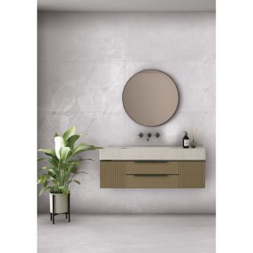 Керамогранит Infinity Ceramica Eleganza Blu Carving 60x120 см