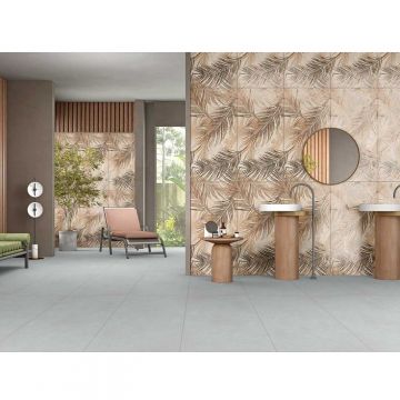 Керамогранит Infinity Ceramica (Инфинити Керамика) Muscatel Avorio Leaf Sleek 60x120 см