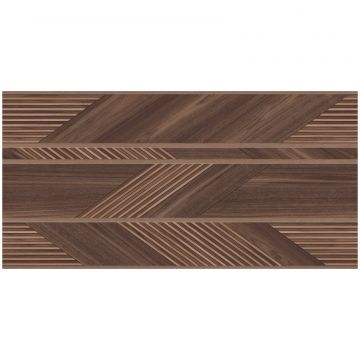 Керамогранит Инфинити Керамика Hazzel Wood 120х60 см коричневый матовая, рельефная, ректификат, Infinity Ceramica