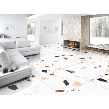 Керамогранит Infinity Ceramica Felice Bianco Satin 60x60 см