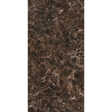 Керамогранит Maimoon Ceramica (Маймун Керамика) HG Glossy Emperador Nuvo 120х60 см, глянцевый