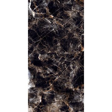 Керамогранит Maimoon Ceramica (Маймун Керамика) Eternal Black полированный 60х120 см