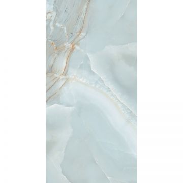 Керамогранит Maimoon Ceramica (Маймун Керамика) Opera Onyx Sky полированный 80х160 см