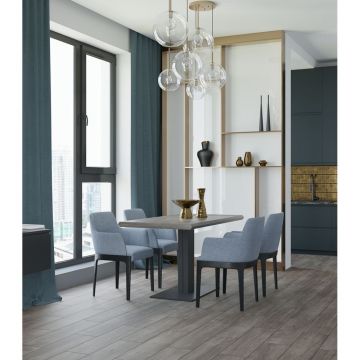 Керамогранит Primavera Taiga Dark Grey 20х80 см WD01
