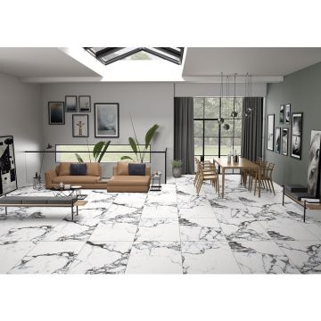 Керамогранит Primavera Blanco Tranco carving 60х60 см CR103
