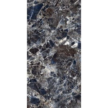 Керамогранит Primavera (Примавера) Roman Empro Brown high glossy 60х120 см, глянцевый GR208