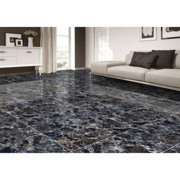 Керамогранит Primavera (Примавера) Roman Empro Brown high glossy 60х120 см, глянцевый GR208