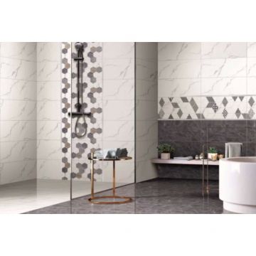 Керамическая плитка Primavera (Примавера) Дамон Белый 30х60 см ТР3628А