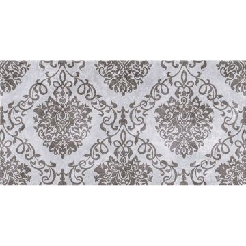 Декор Primavera (Примавера) Driada Светло-серый Узор 30х60 см ТР3650НМ