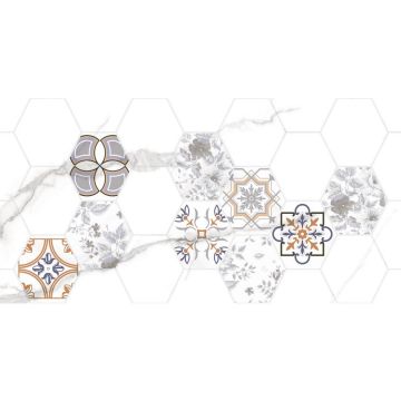 Декор Primavera (Примавера) Киана Гексагон 1 30х60 см ТР3670Н1