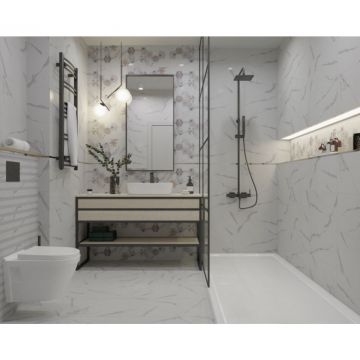 Декор Primavera (Примавера) Киана Гексагон 1 30х60 см ТР3670Н1