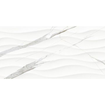 Керамическая плитка Primavera (Примавера) Махаон Белый Рельеф 30х60 см ТР3604SWAY