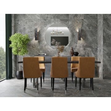 Керамогранит PrimaVera (Примавера) Black Velvet carving 60х120 см серый (CR233)